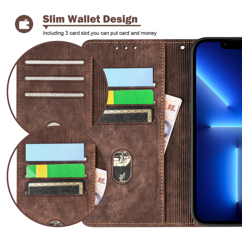 Load image into Gallery viewer, [With Card Slot] Motorola Moto G84 Full-coverage Shockproof Wallet Series Case
