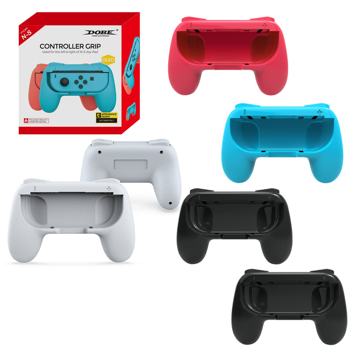 [TNS-851B] DOBE Switch OLED Controller Grip Joy-Con Small Controller Grips Handle Pair - i-Station Mobile Phone & Electronic Device Repair and Accessories