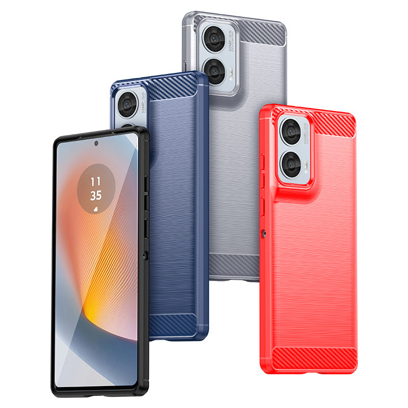 Load image into Gallery viewer, Motorola Moto G85 5G/Edge 50 Fusion/S50 Neo - Shield Shockproof Rugged Heavy Duty Case With 2PC 9H Glass Screen Protector
