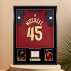 Donovan Mitchell Cleveland Cavaliers Framed Jersey Display (60×80cm) – Facsimile Signature Edition - i-Station Mobile Phone & Electronic Device Repair and Accessories