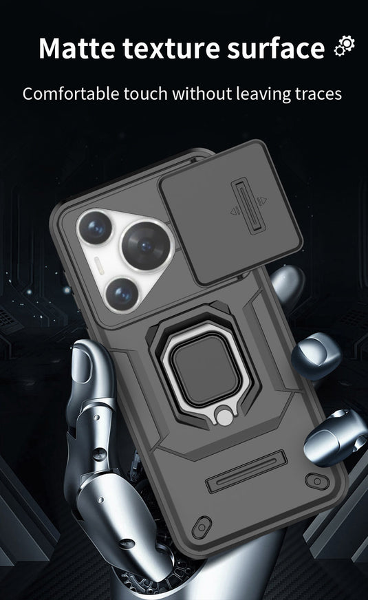 [Built-in 360-degree rotatabl bracket][Camera Cover] Huawei Mate 60/Pro/Pro+ Shield Shockproof Rugged Heavy Duty Case