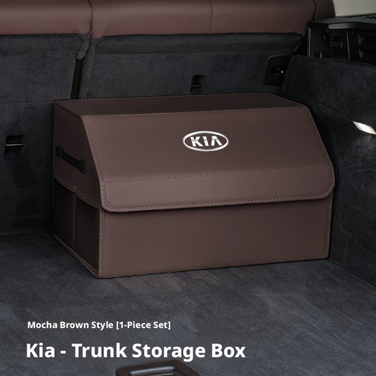 Kia Trunk Storage Box for Pegas, Forte, KX3, Seltos, KX5, KX7, Sportage & Stonic – Car Cargo Organizer