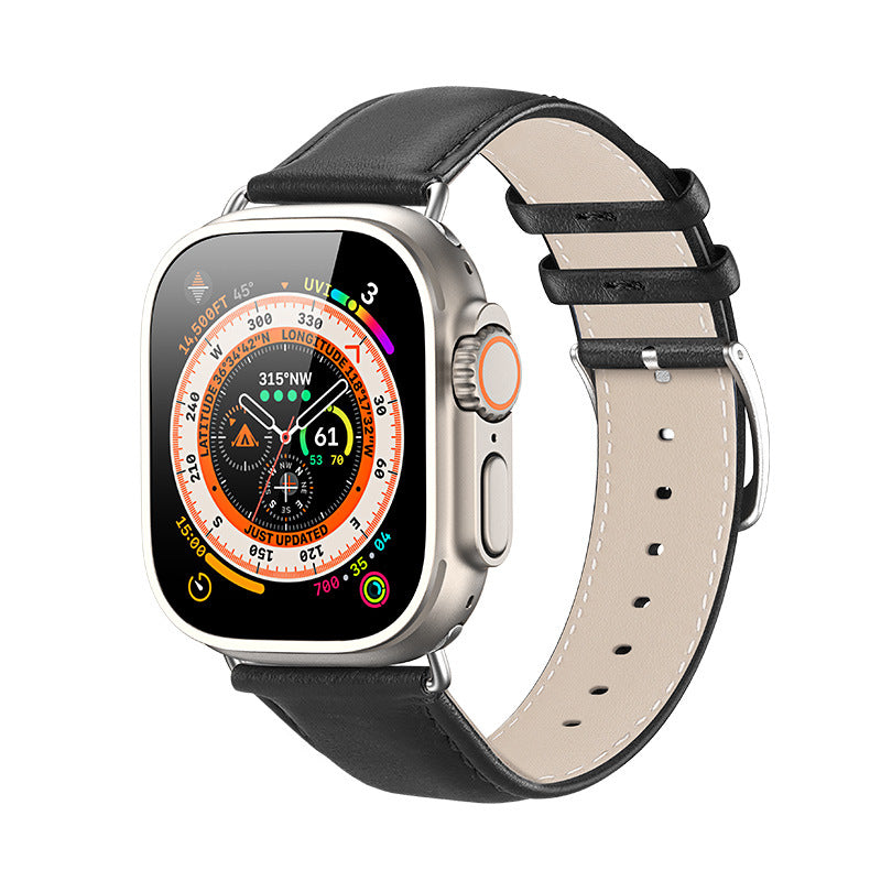 Load image into Gallery viewer, Apple Watch Series 1/2/3/4/5/6/SE/7/8/9/10 Business Premium Waterproof Leather Watch Strap Band
