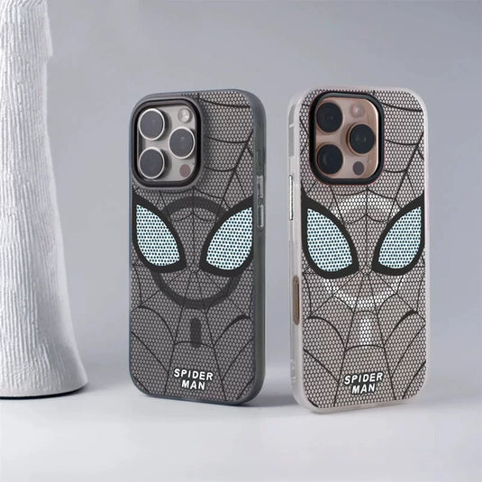 [MagSafe Compatible] Apple iPhone 16 / Plus / Pro / Pro Max Spider-Man Series Ice-Cool Frosted Shockproof Protective Case