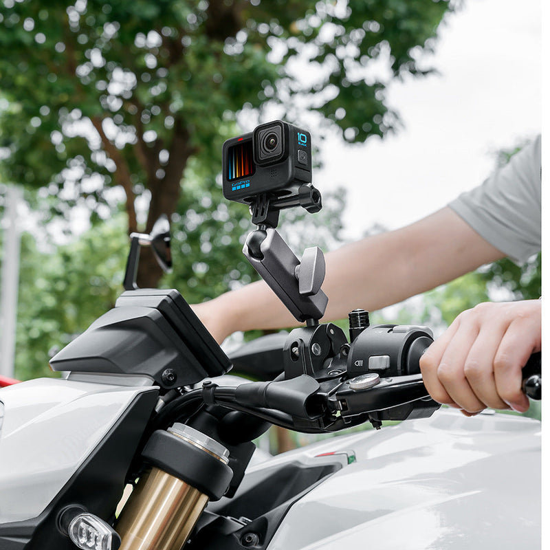 Load image into Gallery viewer, GoPro Accessories | Action Camera Mount | Insta360 X3 Bicycle &amp; Motorcycle Handlebar Mount
