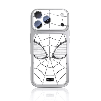 Apple iPhone 12 / mini / Pro / Pro Max - Spider-Man Series Line Art Mask Premium Shockproof Protective Case - i-Station Mobile Phone & Electronic Device Repair and Accessories