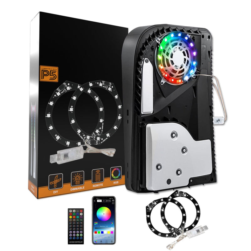 Load image into Gallery viewer, PlayStation 5/PS5 -  USB Powered RGB Light Decoration Strip DIY Kit - Polar Tech Australia
