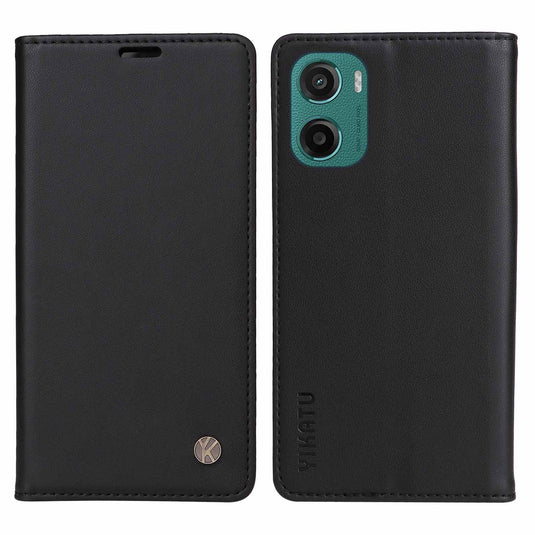 [With Card Slot] Motorola Moto G06 - Shockproof Magnetic Flip Wallet Case