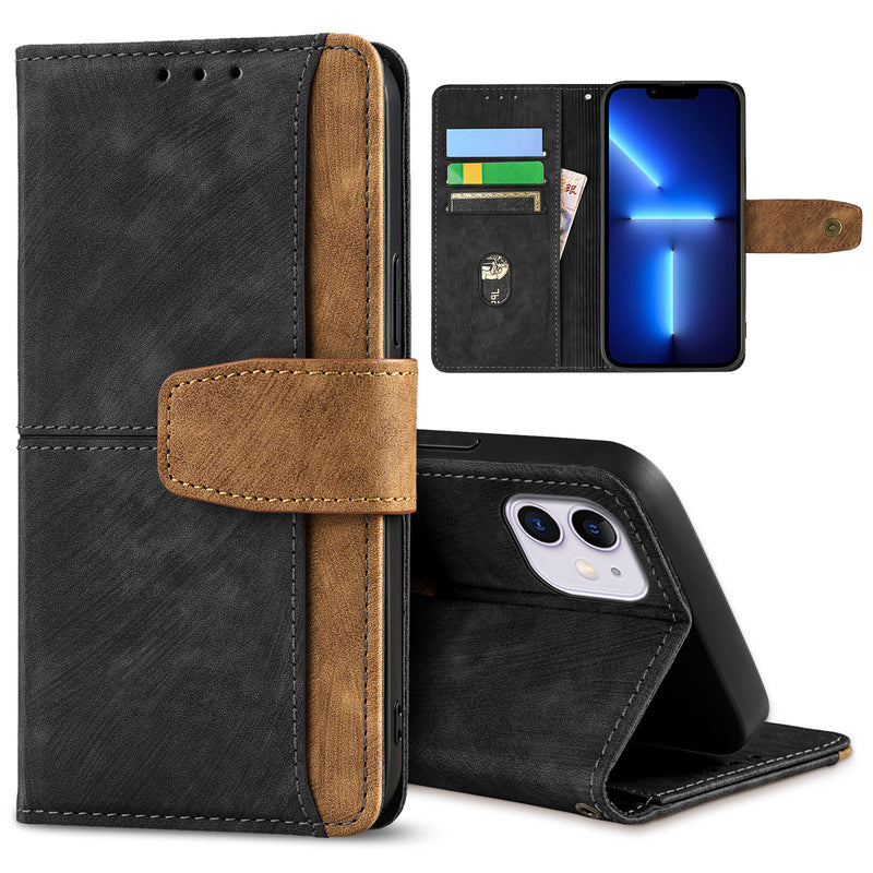 Load image into Gallery viewer, [With Card Slot] Samsung Galaxy A17 (SM-A176) Full-coverage Shockproof Wallet Series Case
