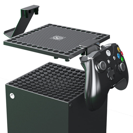 Xbox Series X - Multi Function Top Cover Mesh Storage Hanger Holder - Polar Tech Australia