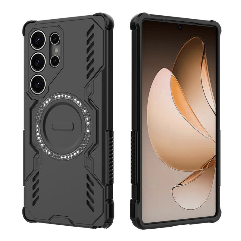 Load image into Gallery viewer, [Magsafe Compatoble] Samsung Galaxy S25/Plus/Ultra/Edge/FE - Military-Grade Cooling Shockproof Case
