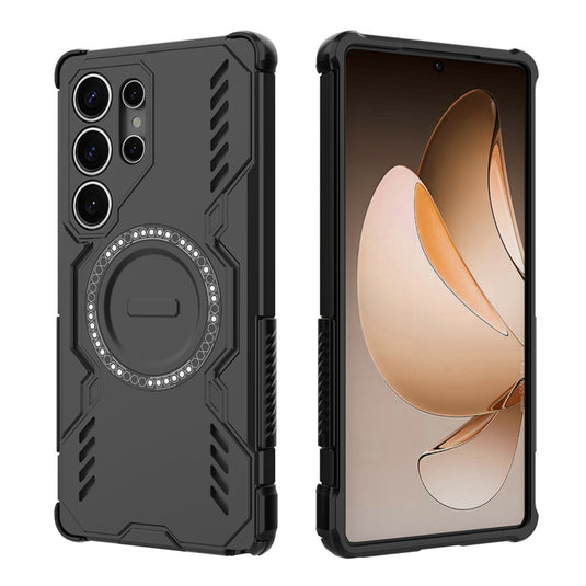 [Magsafe Compatoble] Samsung Galaxy S25/Plus/Ultra/Edge/FE - Military-Grade Cooling Shockproof Case