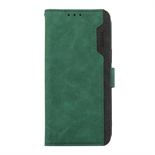 [With Card Solt] Motorola Moto G24/04/04s/E14 4G Color-block Leather Flip Phone Wallet Series Case