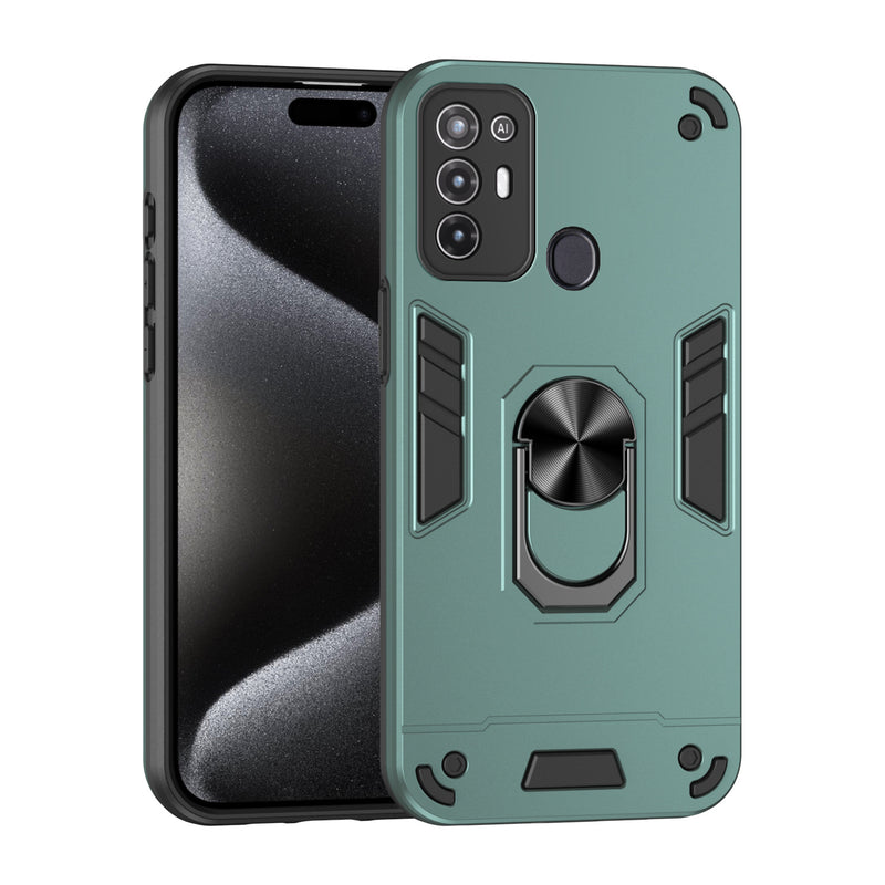 Load image into Gallery viewer, [Built-in Ring Bracket] ZTE Axon 60/Lite Anti-slip Shockproof Heavy Duty Series Case
