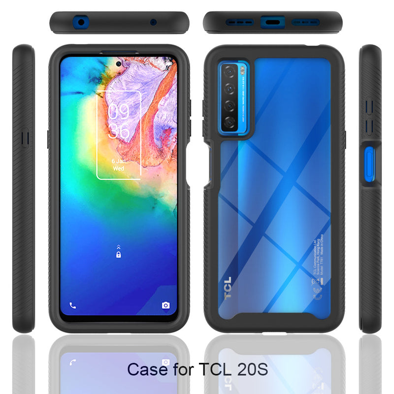 Load image into Gallery viewer, TCL 20/S/L 2-in-1 Shockproof Transparent Essentials Series Case
