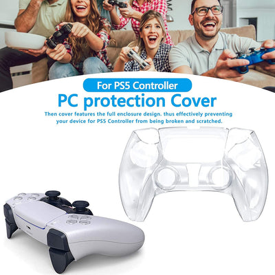 PS5 Wireless Controller Full Cover Crystal Protective Case - i-Station Mobile Phone & Electronic Device Repair and Accessories