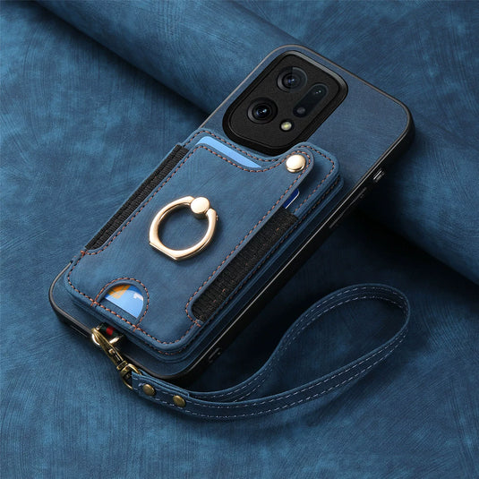 [Built-in Card Slot][With Lanyard] OPPO Reno15 Pro/F - Multifunctional Wallet Phone Case - i-Station Mobile Phone & Electronic Device Repair and Accessories