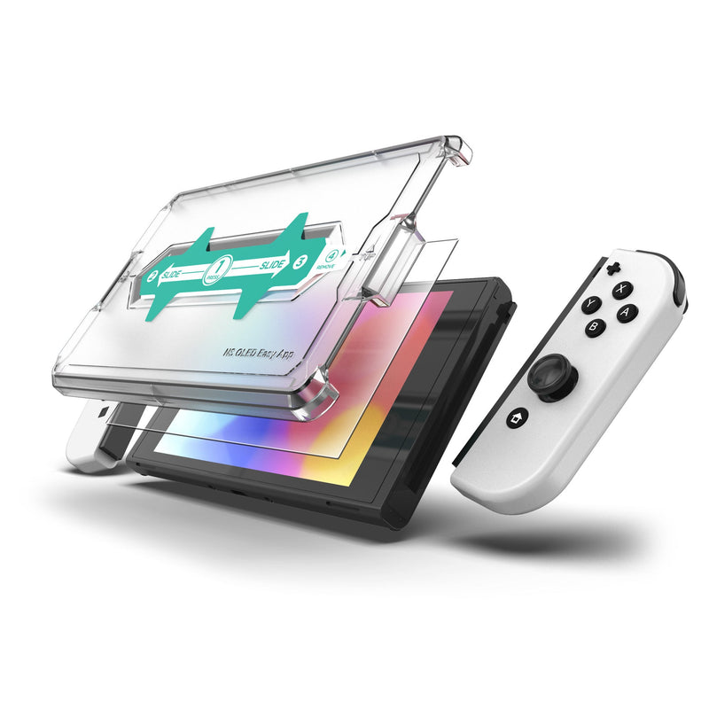 Load image into Gallery viewer, [Easy Automatic Fit] Magic Glass Protector - Nintendo Switch OLED Screen Protector
