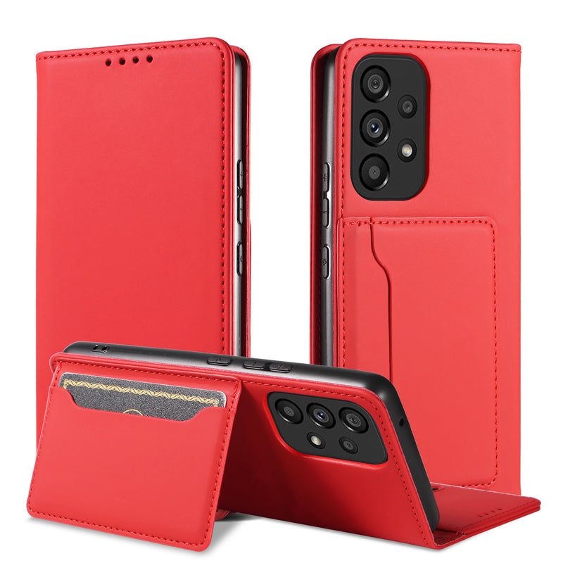 Load image into Gallery viewer, [With Card Holder] Xiaomi Mi 13/Pro Premium Leather Kickstand Shockproof Wallet Series Case
