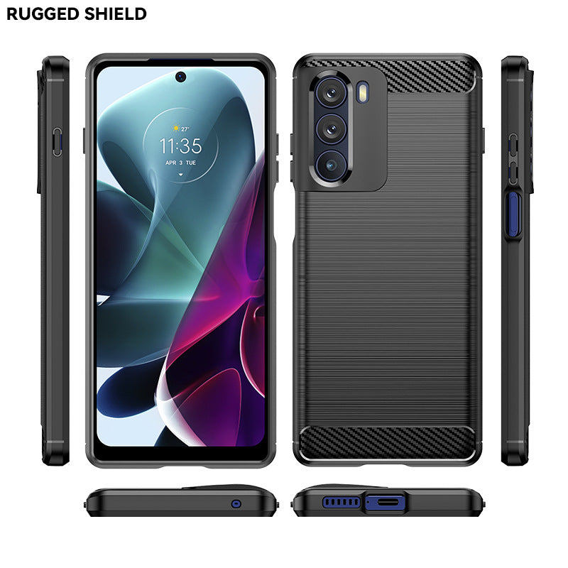 Load image into Gallery viewer, Motorola Moto Edge S30/Edge S - Shield Shockproof Rugged Heavy Duty Case With 2PC 9H Glass Screen Protector
