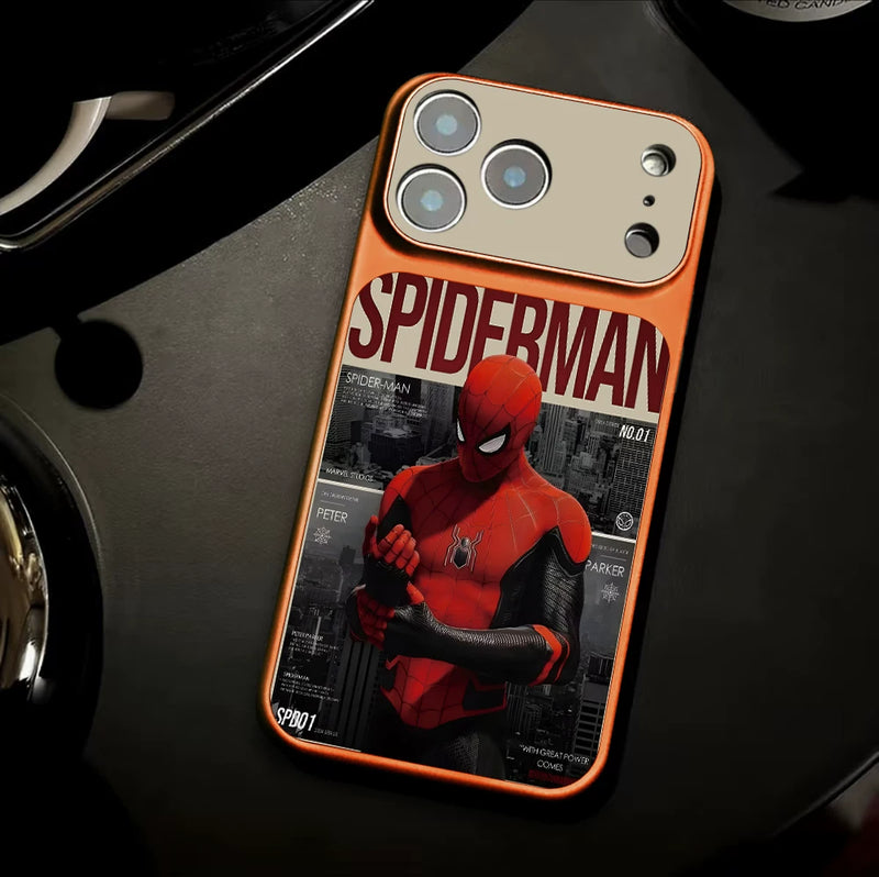 Load image into Gallery viewer, Apple iPhone 14 / 14 Plus / 14 Pro / 14 Pro Max- Spider-Man Series Ice-Cool Frosted Shockproof Protective Case (Copy) (Copy) (Copy)
