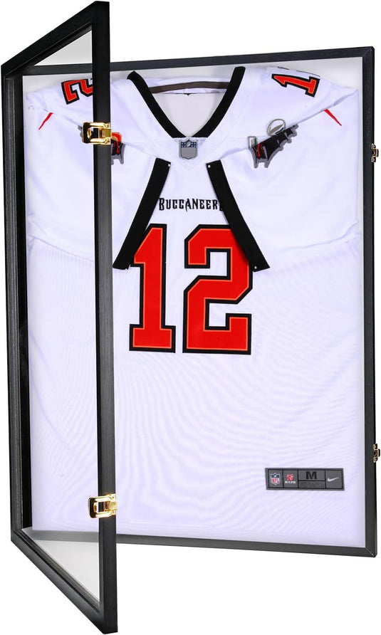 60×80cm Jersey Display Frame – Solid Wood UV Protection Case for AFL, NBA, Football & More - i-Station Mobile Phone & Electronic Device Repair and Accessories