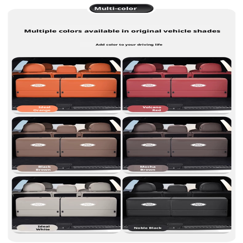 Load image into Gallery viewer, Ford Trunk Storage Box for Edge, Mondeo, Equator Sport, Mustang Mach-E &amp; Explorer – Large Capacity Car Cargo Organizer
