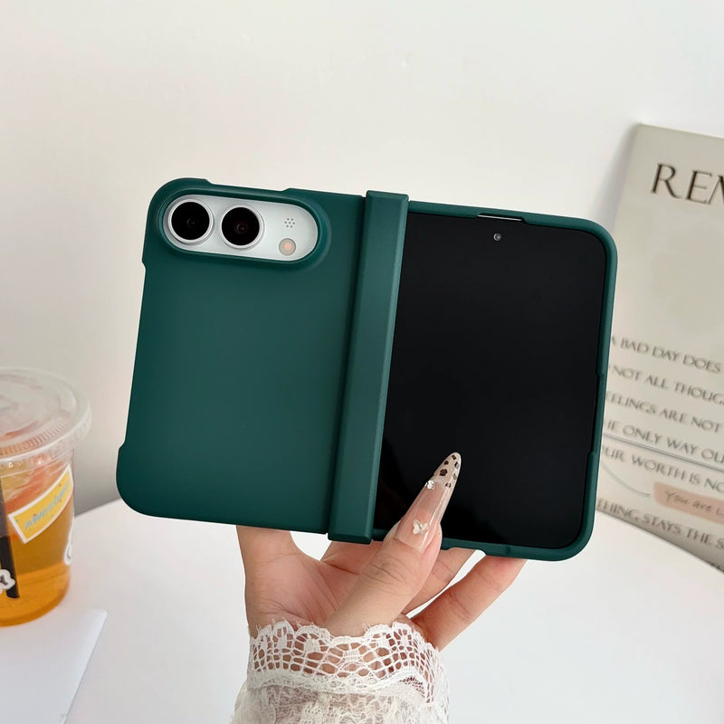 Load image into Gallery viewer, Apple iPhone Ultra Foldable – Premium Matte Soft-Touch Full-Coverage Shockproof Hinge Protective Case
