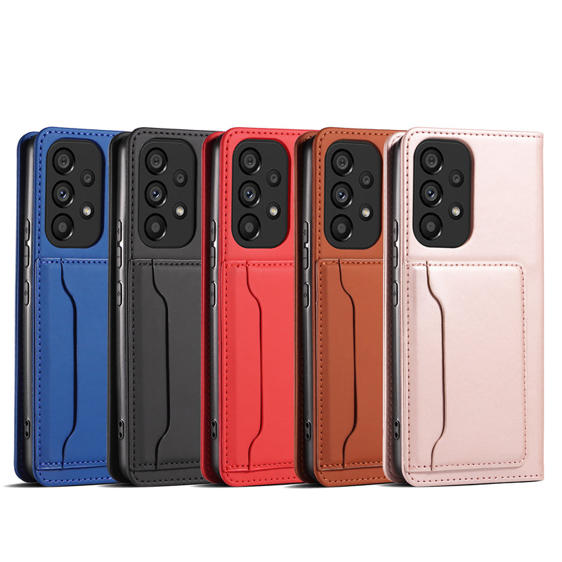 Load image into Gallery viewer, [With Card Holder] Xiaomi Mi 13/Pro Premium Leather Kickstand Shockproof Wallet Series Case
