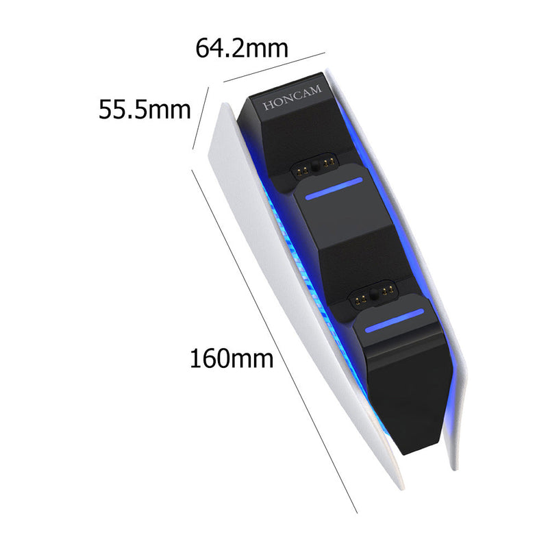 Load image into Gallery viewer, SONY PlayStation 5 / PS5 DualSense Wireless Controller Fast Charging Charger Stand Dock Station - Polar Tech Australia
