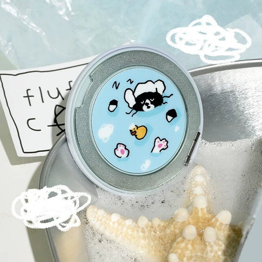 [MagSafe Compatible] Apple iPhone 15/Pro/Pro Max Banana Fish "Kitten's Bath Time" Illustrated Frosted Protective Case