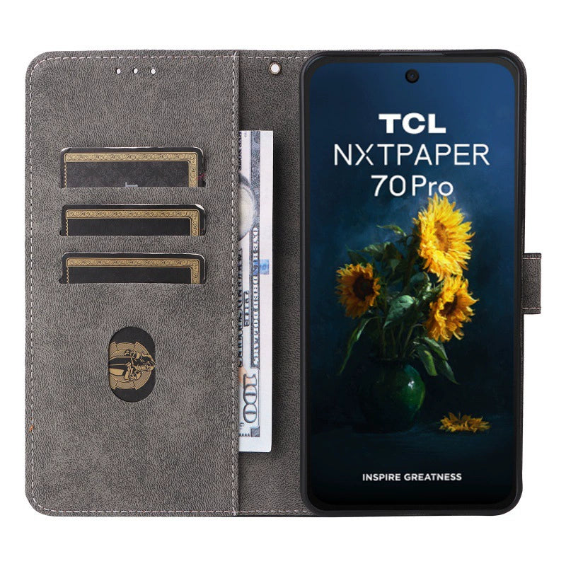 Load image into Gallery viewer, [With Card Slot] TCL NxtPaper 70 Pro - Multi Functional Buckle Flap Wallet Series Case With Lanyard - i-Station Mobile Phone &amp; Electronic Device Repair and Accessories
