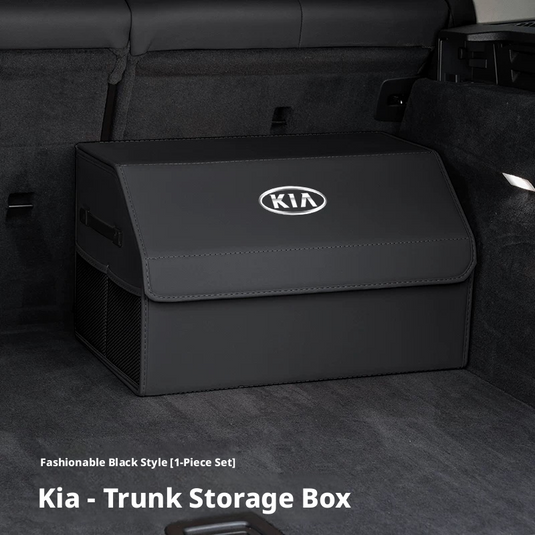 Kia Trunk Storage Box for Pegas, Forte, KX3, Seltos, KX5, KX7, Sportage & Stonic – Car Cargo Organizer