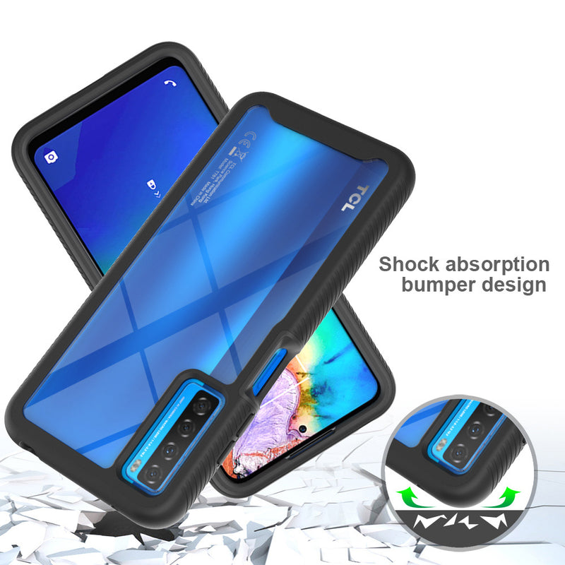 Load image into Gallery viewer, TCL 20/S/L 2-in-1 Shockproof Transparent Essentials Series Case
