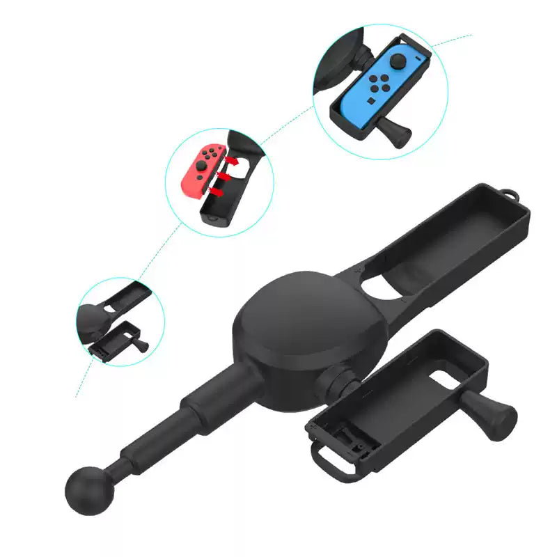 [With Reel Sound] Switch Fishing Rod Legend Fishing Motion-Sensing Game Fishing Controller Accessory - i-Station Mobile Phone & Electronic Device Repair and Accessories