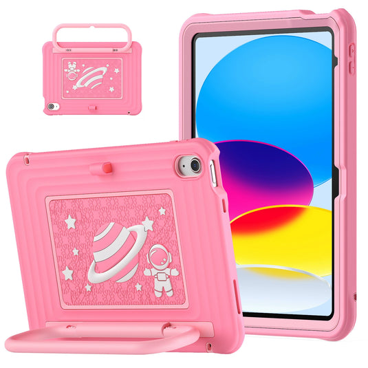 [With Shoulder Strap] Apple iPad Air 11-inch M2/M3/M4 (2024/2025/2026) Children’s Silicone Stand Anti-drop Protective Case - i-Station Mobile Phone & Electronic Device Repair and Accessories