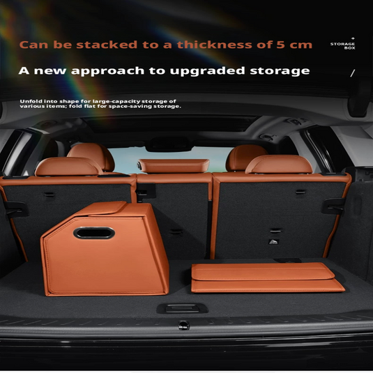 Kia Trunk Organizer Storage Box – Waterproof Foldable Cargo Box for KX7, Yipao, KX5, Seltos, Sportage, Carnival & Sportage
