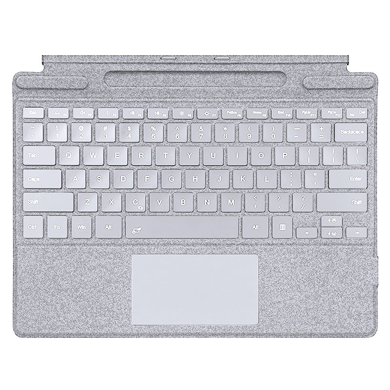 Load image into Gallery viewer, [With RGB Backlit] Microsoft Surface Go 1/2/3/4 - Compatible Ultra-Thin Wireless Bluetooth Magnetic Touchpad Keyboard
