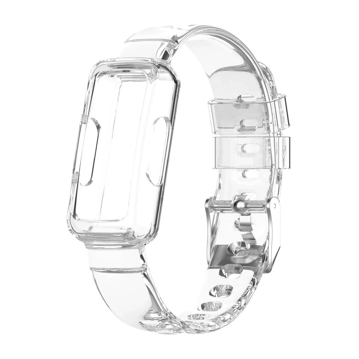 Clear One-Piece Band for Fitbit Luxe / Inspire HR / Inspire 2 / Ace 2 / Ace 3 - i-Station Mobile Phone & Electronic Device Repair and Accessories