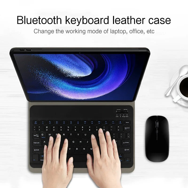 Load image into Gallery viewer, [Detachable] Lenovo Tab K9 8.7&quot; 2025 (TB305FU) - Smart Wireless Bluetooth Keyboard Case With Backlit
