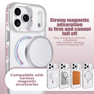 iPhone 17 Pro Transparent Slim Shockproof Case with MagSafe Magnetic Ring & Raised Camera Protection - i-Station Mobile Phone & Electronic Device Repair and Accessories