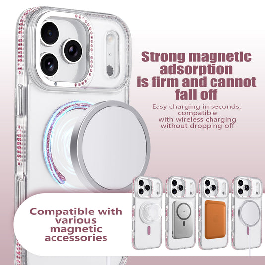 iPhone 17 Pro Transparent Slim Shockproof Case with MagSafe Magnetic Ring & Raised Camera Protection - i-Station Mobile Phone & Electronic Device Repair and Accessories