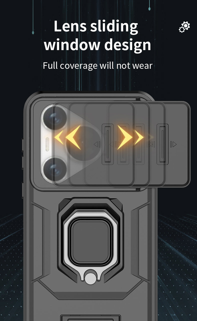 Load image into Gallery viewer, [Built-in 360-degree rotatabl bracket][Camera Cover] Huawei Mate 60/Pro/Pro+ Shield Shockproof Rugged Heavy Duty Case
