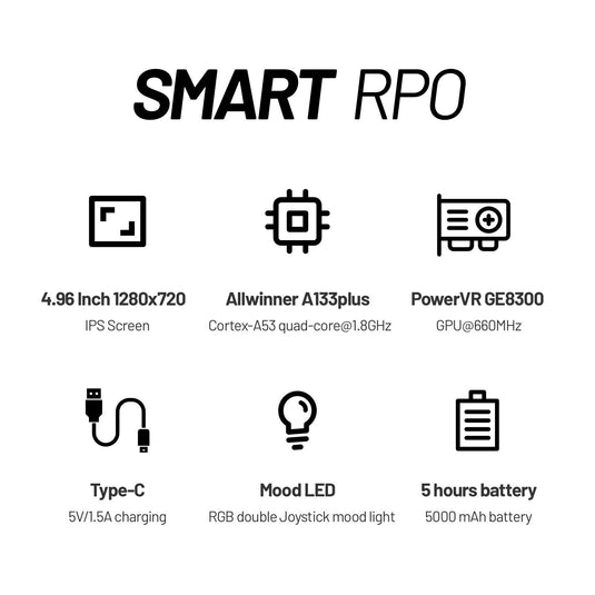 Trimui Smart Pro Handheld Game Console Open Source Linux System