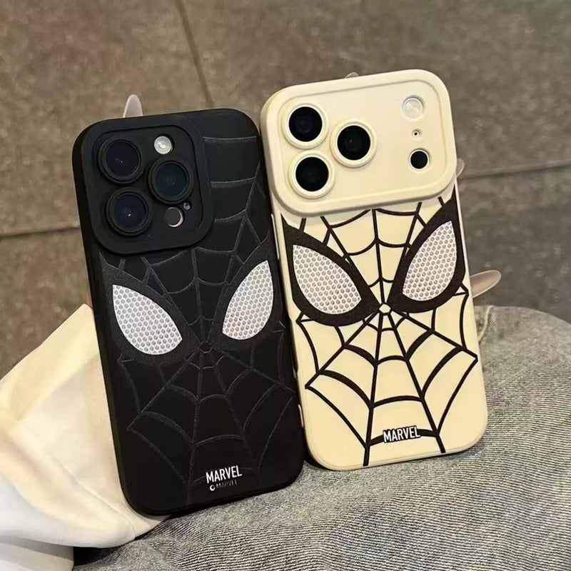 Load image into Gallery viewer, Apple iPhone 17/Air/Pro/Pro Max - Spider-SMan eries Black &amp; White Full-Coverage Shockproof Protective Case
