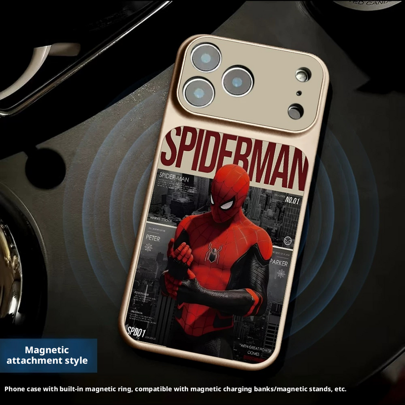 Load image into Gallery viewer, [MagSafe Compatible] Apple iPhone 13 /Mini /Pro /Pro Max Spider-Man Series Ice-Cool Frosted Shockproof Protective Case
