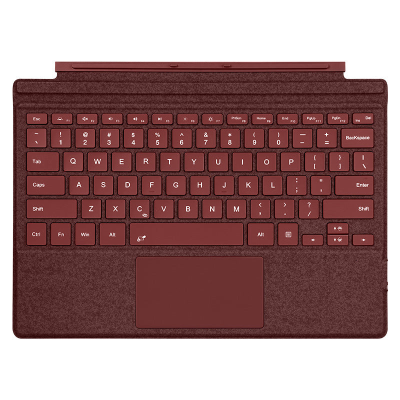 Load image into Gallery viewer, [With RGB Backlit] Microsoft Surface Go 1/2/3/4 - Compatible Ultra-Thin Wireless Bluetooth Magnetic Touchpad Keyboard
