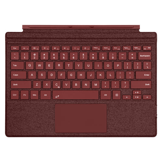 [With RGB Backlit] Microsoft Surface Go 1/2/3/4 - Compatible Ultra-Thin Wireless Bluetooth Magnetic Touchpad Keyboard