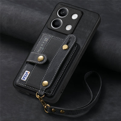 [With Wrist Strap][With Card Slot] Xiaomi Mi 13/Pro/Ultra Premium Leather Kickstand Shockproof Wallet Series Case - i-Station Mobile Phone & Electronic Device Repair and Accessories