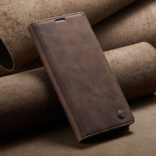 [With Card Slot] Huawei P Smart (2021) Multi-Functional Leather Flip Shockproof Wallet Case